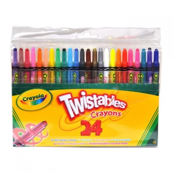 Crayola 24 Twistable Crayons - -