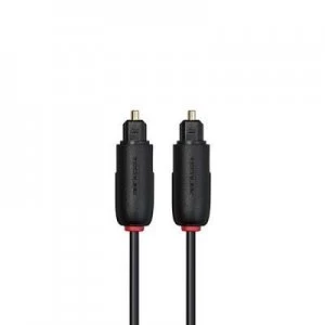 Techlink 103213 audio cable 3m TOSLINK Black