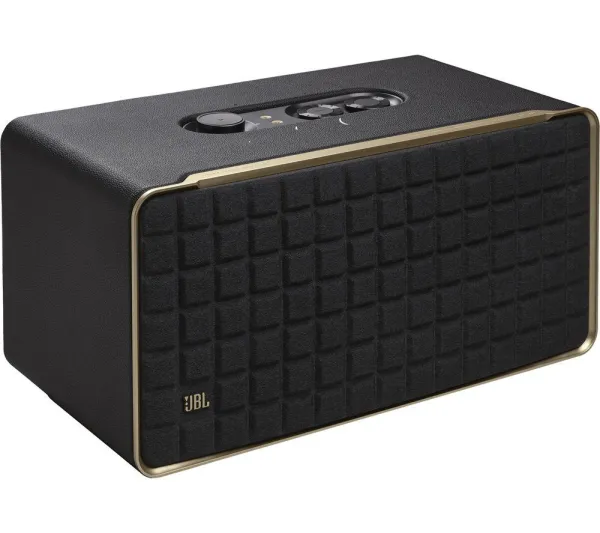 JBL Authentics 500 Wireless Multi-room Speaker with Google Assistant & Amazon Alexa - Black