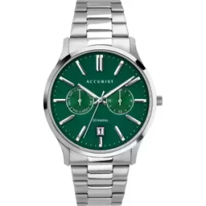 Mens Accurist Green Dial Watch