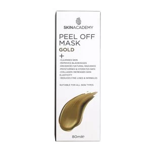 Skin Academy Peel off Mask - Gold