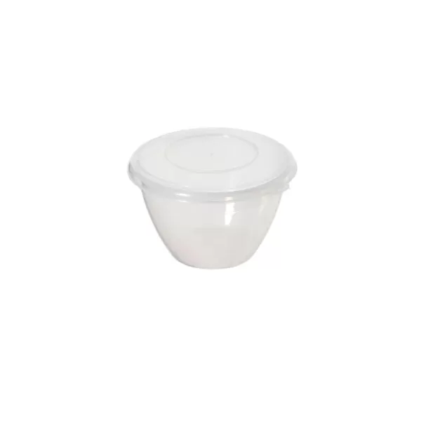 Whitefurze Pudding Bowl with Lid, 0.6L