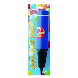 Balloon Pump Pink and Blue Pack of 12 5709