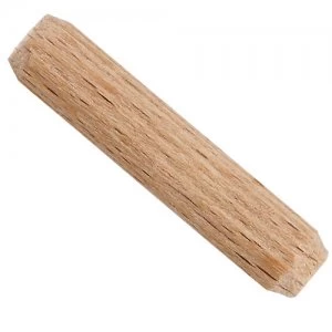Select Hardware Wooden Dowels M8 X 40mm 6 Pack