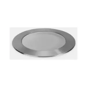 LEDS C4 Rim Outdoor LED Recessed Ground Light Polished IP65/IP67 1W 3000K Dimmable