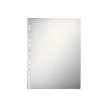High Quality Pocket Embossed, clear, 0.09mm Polypropylene. A4. Clear (Pack 100) - Outer carton of 5