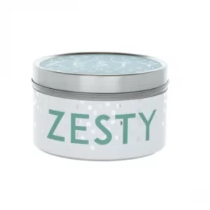Zesty Large Tin Candle Pineapple Scent
