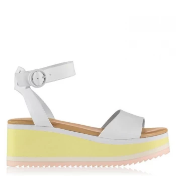 Aldo Sariana Flat Sandals Ladies - White