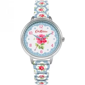 Ladies Cath Kidston Provence Rose Blue Expander Watch