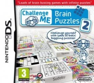 Challenge Me Brain Puzzles 2 Nintendo DS Game