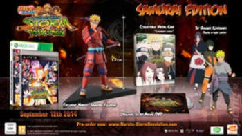 Naruto Shippuden Ultimate Ninja Storm Revolution Collectors Edition Xbox 360 Game
