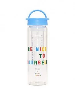 Ban.Do Infuser Water Bottle, Be Nice To Yourself