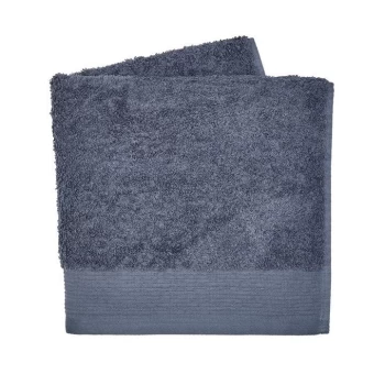 Bedeck of Belfast Blue Bamboo and Cotton 'Noi' Towels - hand towel