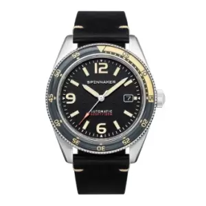 Spinnaker SP-5055-0B Fleuss Sand Grey Dial Automatic Wristwatch