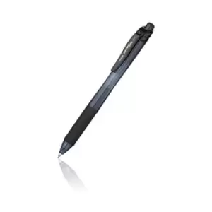 Pentel Energel X Retractable gel pen Black 12 pc(s)