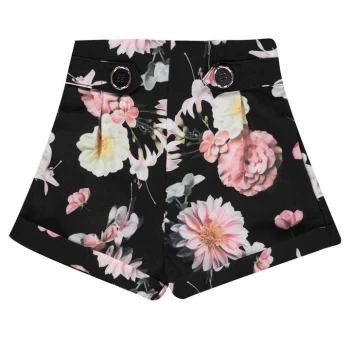 Firetrap Crepe Shorts Infant Girls - Midnight Floral
