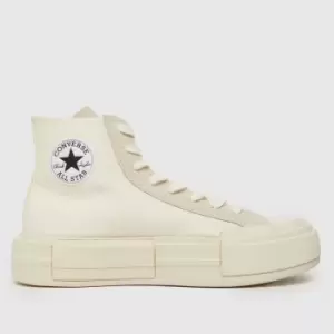 Converse all star cruise trainers in off white