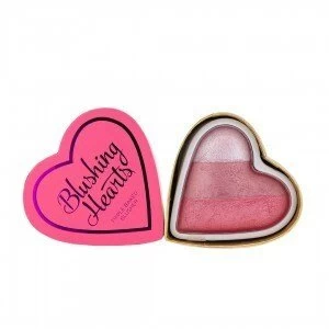 I Heart Makeup Blushing Hearts Bursting With Love Gold