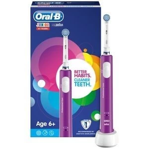 Oral-B Junior Electric Toothbrush Purple Edition