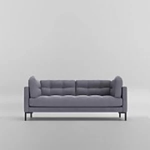 Swoon Landau Smart Wool 2 Seater Sofa - 2 Seater - Anthracite