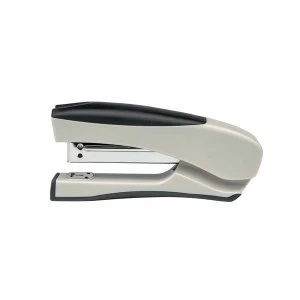 5 Star Office Half Strip Stand Up Stapler 20 Sheet Capacity Takes 266 and 246 Staples Silver Black