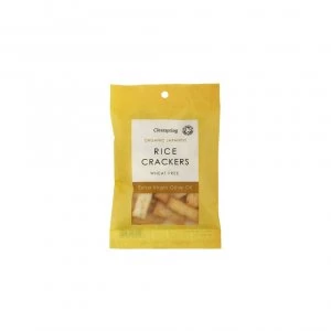 Clearspring Japanese Olive Oil Rice Crackers - Organic 50g