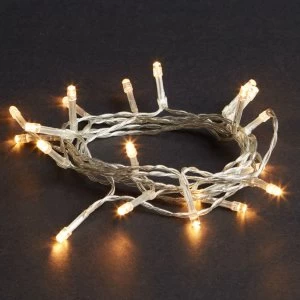 Robert Dyas 20 Battery Operated LED String Lights - Warm White