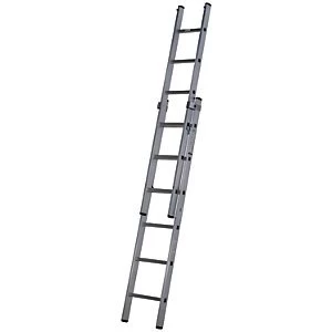 Werner Professional 2.79m 2 Section Aluminium Extension Ladder