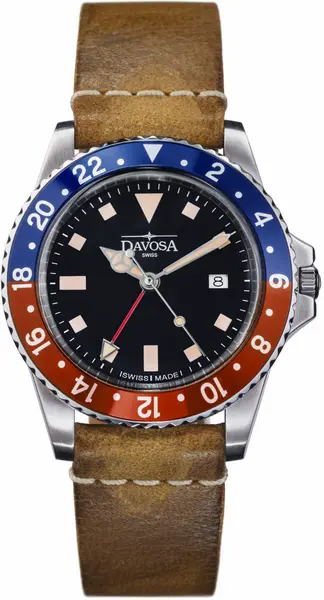 Davosa Watch Vintage Diver - Black DAV-117