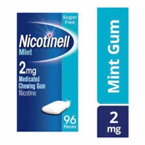 Nicotinell Mint Chewing Gum 2mg 96 pieces