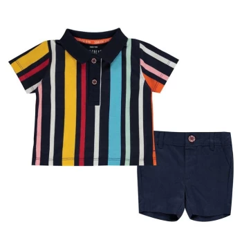 SoulCal Chino Set Infant Boys - Blue Stripe