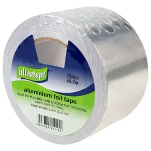 Ultratape Aluminium Foil Tape 75mm x 45.7m