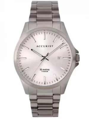 Accurist Mens Titanium Bracelet Watch 7308