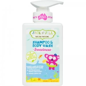 Jack N Jill Sweetness Delicate Shower Gel and Shampoo for Children 2 in 1 300ml