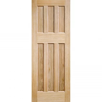 60's Style - Oak Internal Door - 2032 x 813 x 35mm