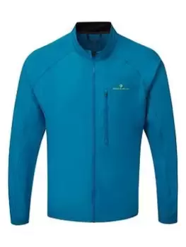 Ronhill Core Jacket Mens Prussianblue/acidlime