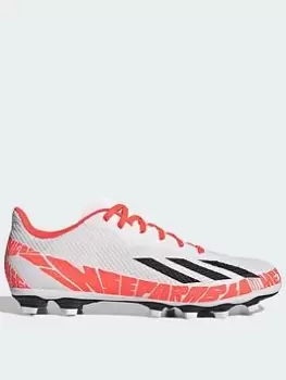 adidas Mens Messi X Speedportal.4 Firm Ground Football Boots - White, Size 9, Men