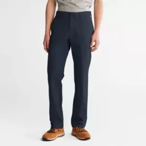 Timberland Squam Lake Stretch Chinos For Men In Navy, Size 31x34