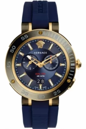 Mens Versace V-Extreme Pro Dual Time Watch VCN010017