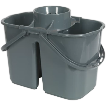 Sealey Dual Compartment Mop Bucket 15l
