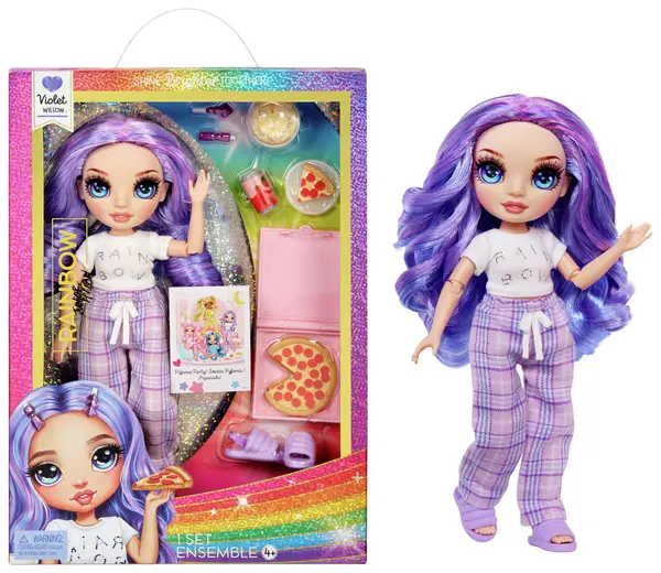 Rainbow High Rainbow High Junior High Doll - Violet (Purple) - 27cm