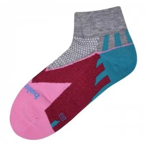 Balega Enduro Low Cut No Show Socks Ladies - Grey/Pink
