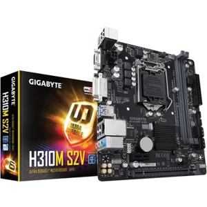 Gigabyte H310M S2V Intel Socket 1151 Micro ATX DDR4 VGA/DVI-D USB 3.1 Motherboard