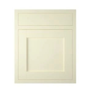 IT Kitchens Holywell Ivory Style Framed Drawerline door drawer front W600mm Pack of 1