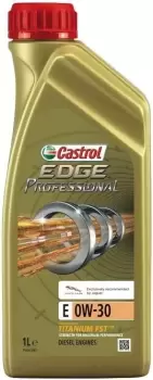 Castrol Engine oil EDGE Professional E 0W-30 Capacity: 1l, Synthetic Oil 15AD15