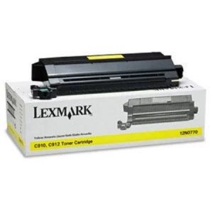 Lexmark 10E0042 Yellow Laser Toner Ink Cartridge