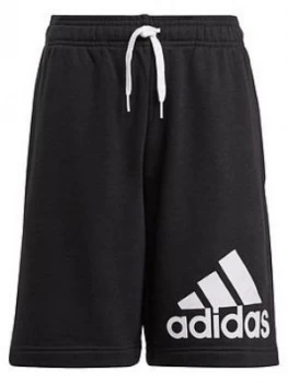 adidas Boys Junior B Bl Short - Black/White, Size 7-8 Years