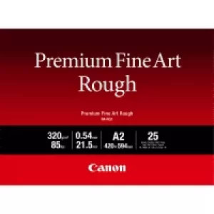 Canon FA-RG1 A2 Premium FineArt Rough Photo Paper 320gsm 25 sheets