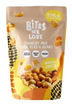 Bites We Love Vegan Crunchy Mix Nacho Cheese 100g (6 minimum)