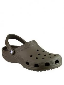 Crocs Classic Clogs - Brown, Size 7, Men